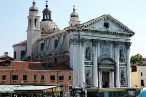 Venezia Chiesa Gesuati -Fondamenta delle Zattere