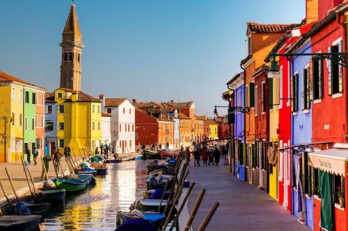 Burano, l'isola dei colori e dei merletti 3 colore a Burano