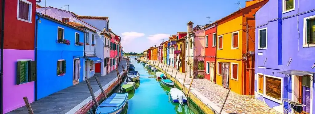 Burano case colorate